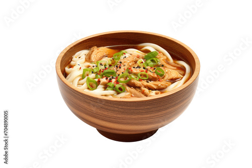 Asian Soup Bowls and Their Depth Isolated On Transparent Background