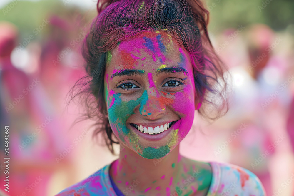 Holi Celebration - Immersed in Colors Holi Celebration - Immersed in Colors