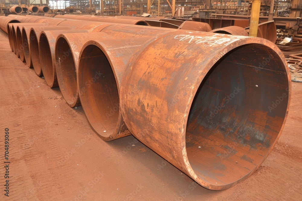 pipe in construction for plumbing or infrastructure projects in factory professional photography pipe in construction for plumbing or infrastructure projects in factory professional photography