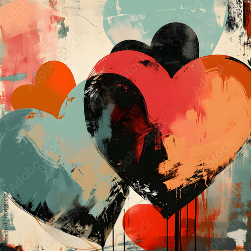 Abstract Amour - A Fusion of Hearts