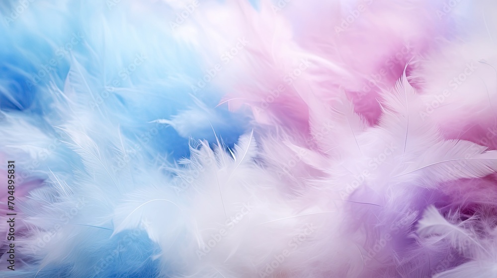 White blue and pink colored cotton thread confetti texture background White blue and pink colored cotton thread confetti texture background