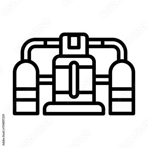 Jetpack Line Icon