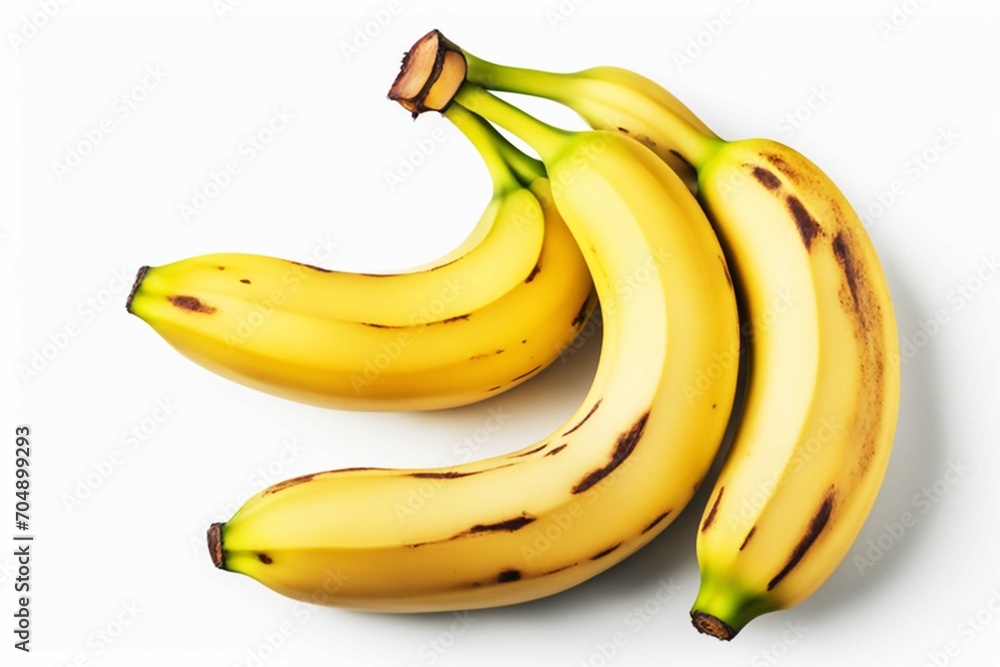 Ripe yellow bananas in a bunch close-up. Seasonal fruit harvest. Ripe yellow bananas in a bunch close-up. Seasonal fruit harvest.