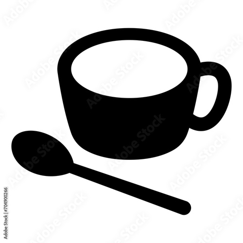 mug with spoke icon