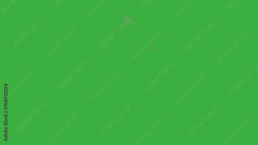 Animation video loop realistic smoke on green screen background Animation video loop realistic smoke on green screen background
