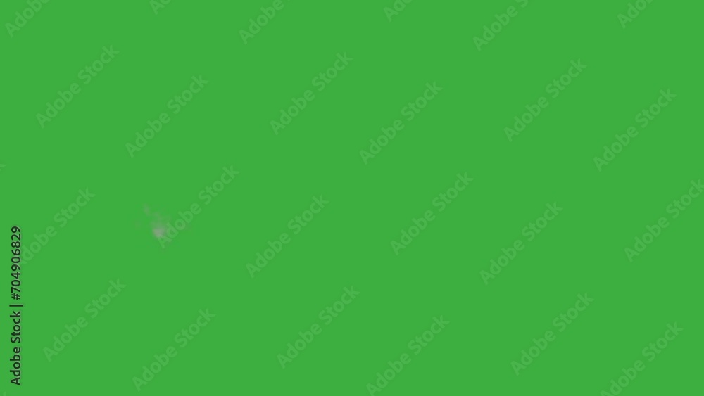Animation video loop realistic smoke on green screen background Animation video loop realistic smoke on green screen background