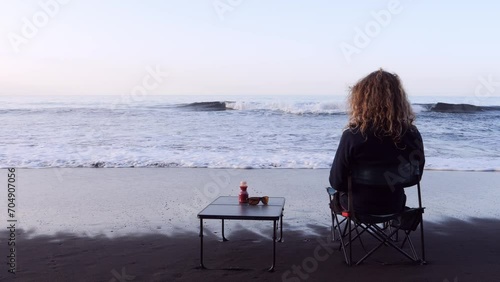 person on the beach