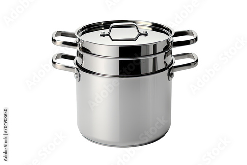 The Double Boiler Isolated On Transparent Background