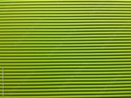 Corrugated cardboard abstract minimal texture, Cyber Lime color, bamboo imitation