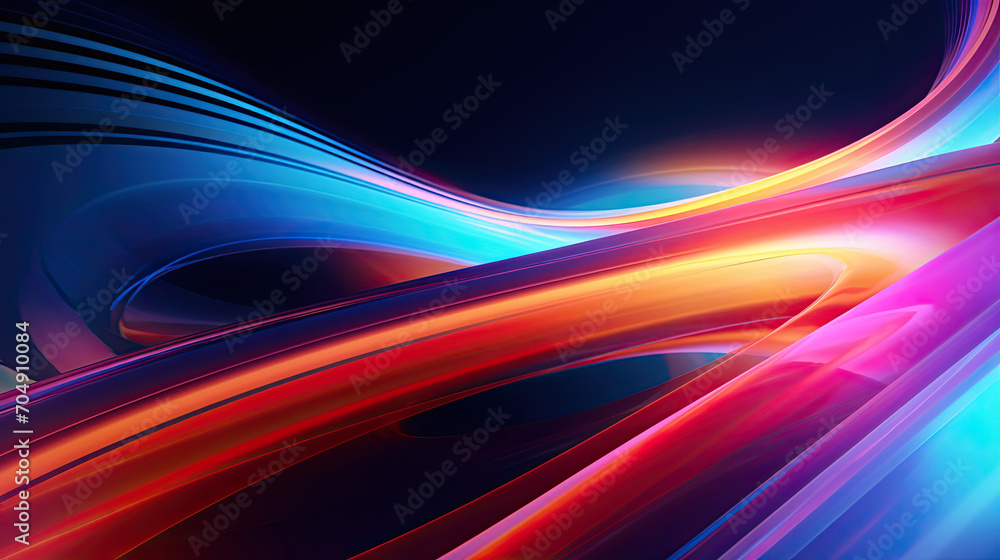 Abstract digital colourful waves technological background Abstract digital colourful waves technological background