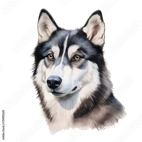 siberian husky dog