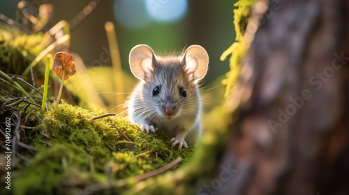 A small gray mouse © Hassan