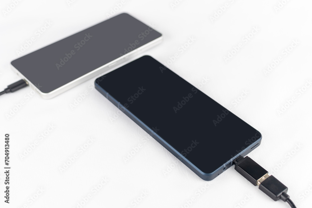 スマートフォンのデータ移行のイメージ スマートフォンのデータ移行のイメージ