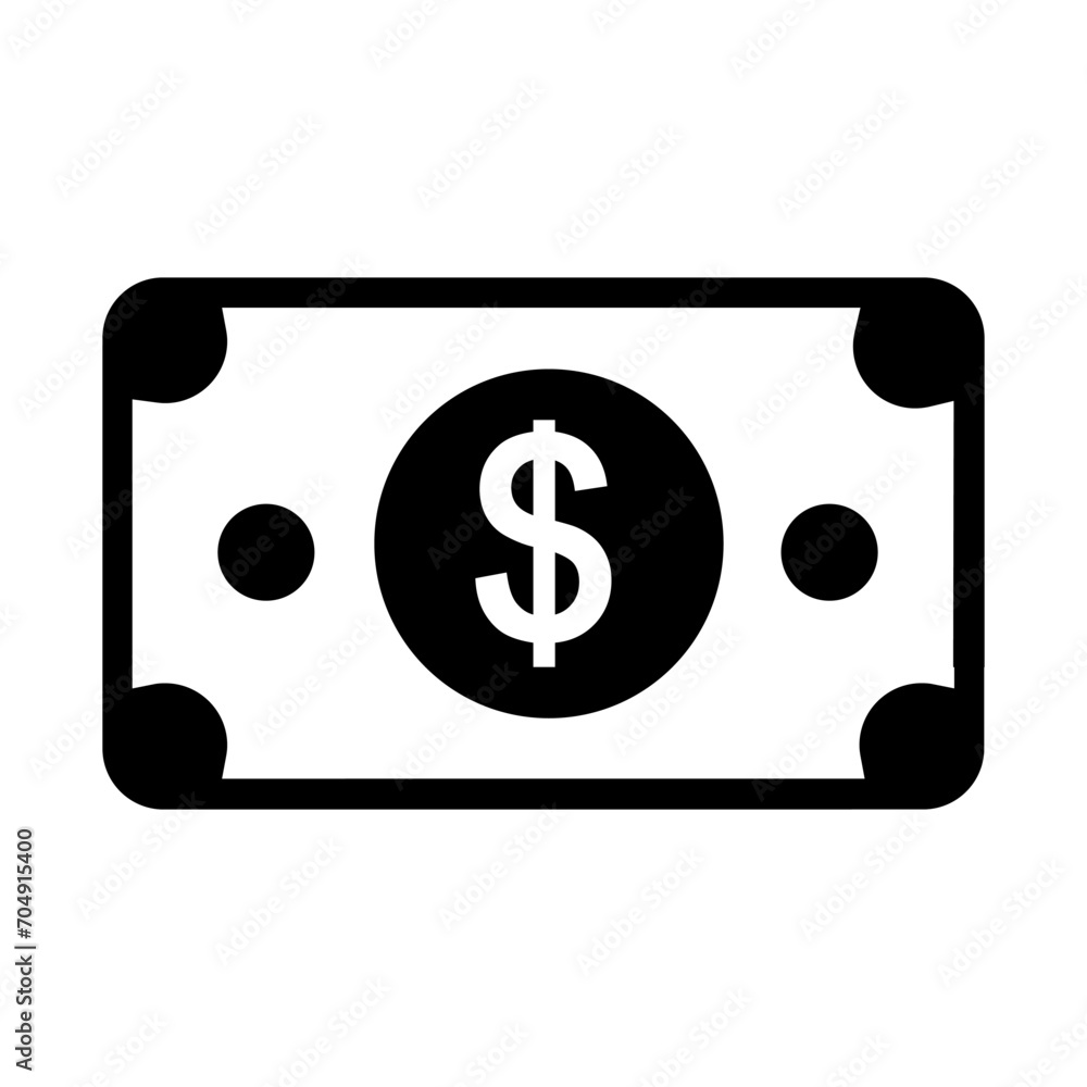 Money icon vector. Dollar illustration sign. Finance symbol. Economy logo. Money icon vector. Dollar illustration sign. Finance symbol. Economy logo.