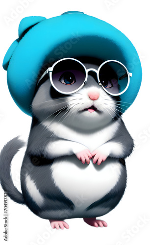 Cute cartoon hamster © Store4FUN