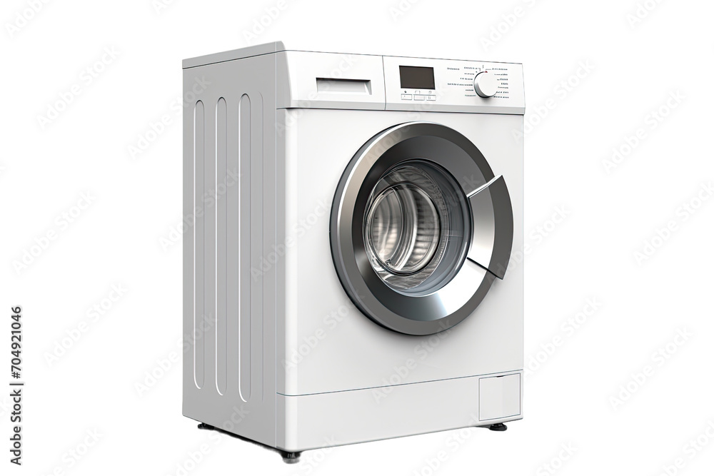 Silent Washer Technology Isolated On Transparent Background