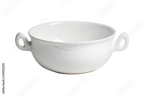 Contemporary Soup Plate Design Isolated On Transparent Background