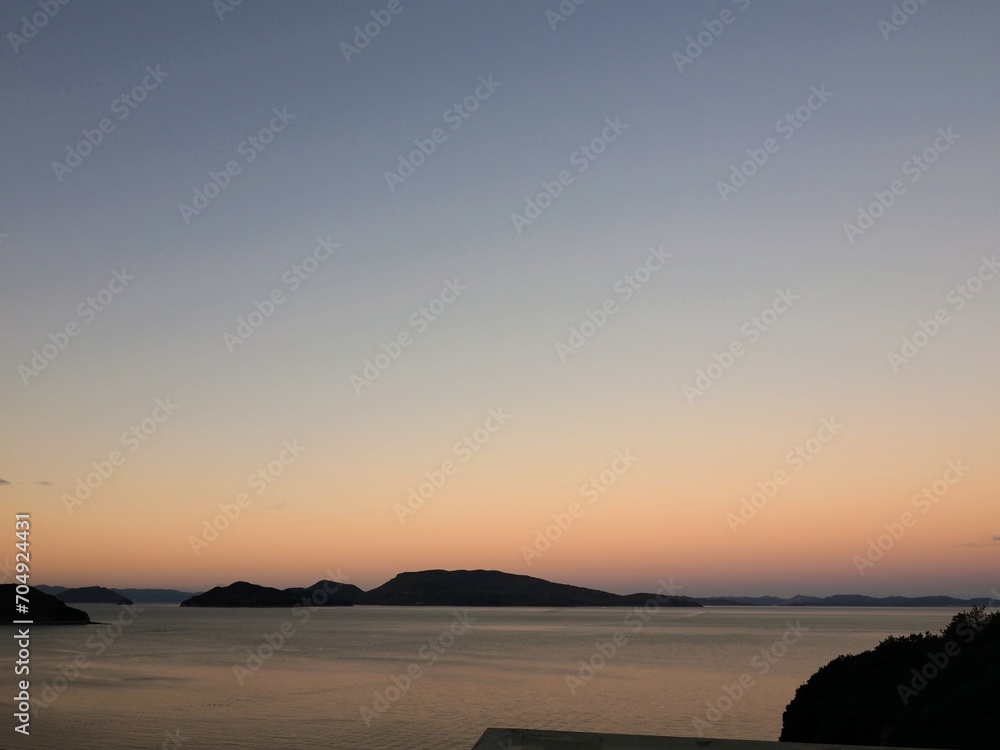 小豆島から見た瀬戸内海の風景2