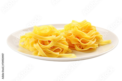 Culinary Delight Tagliatelle Dish Isolated On Transparent Background