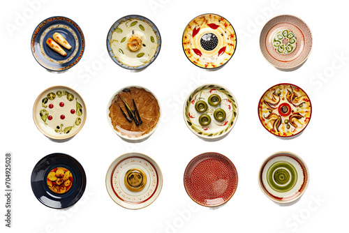 Exploring the Tapa Dish Isolated On Transparent Background