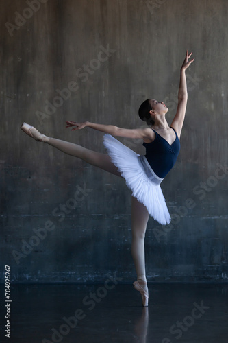 Ballerina in a pose
