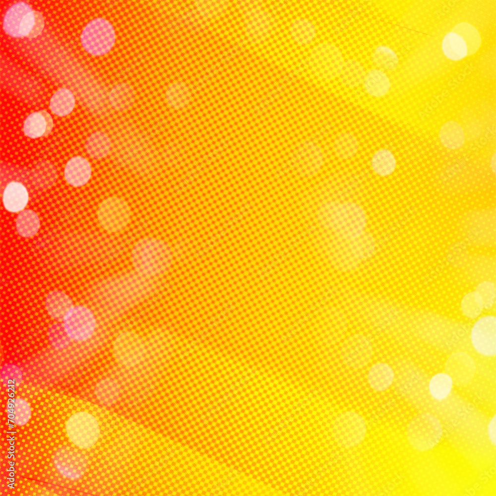 Yelow and Red bokeh lights square background, Usable for social media, story, banner, poster, Advertisement, events, party, celebration, and various graphic design works Yelow and Red bokeh lights square background, Usable for social media, story, banner, poster, Advertisement, events, party, celebration, and various graphic design works