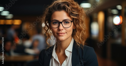 woman in cafe