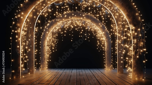 Christmas arch