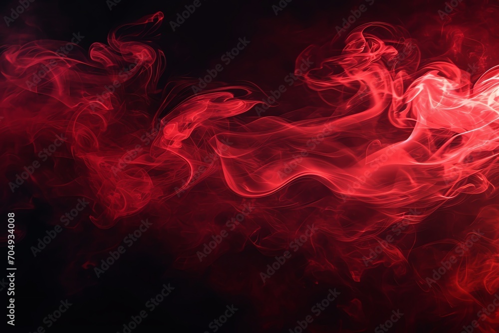 abstract red smoke on black background abstract red smoke on black background