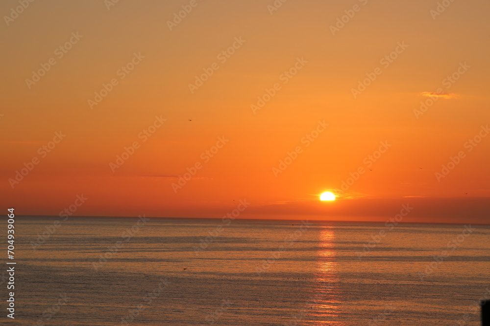 Fototapeta premium 沈みゆく夕陽