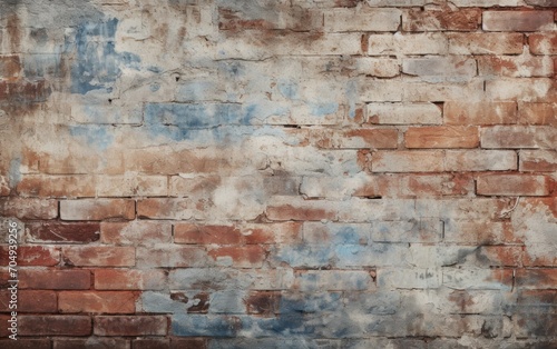 Distressed Industrial Brick texture.