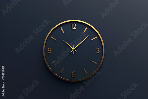 Wallpaper Mural Elegant and unique clock logo. Torontodigital.ca