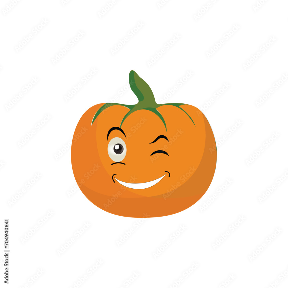 Pumpkins character cartoon, Halloween pumpkin icon vector. Flat design, halloween scary pumpkin with smile, happy face, various expression. Pumpkins character cartoon, Halloween pumpkin icon vector. Flat design, halloween scary pumpkin with smile, happy face, various expression.