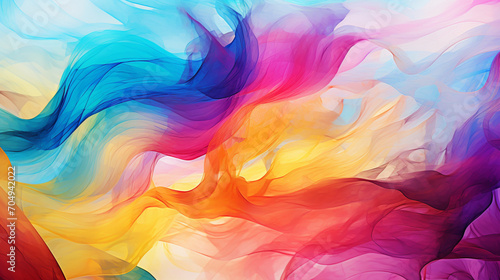 Colorful Abstract Art A vibrant and colorful abstract art background, ideal for creative studios, art school websites, or unique digital wallpapers photo