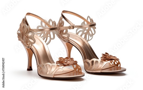 Elegance Enigma heeled sandal pair.