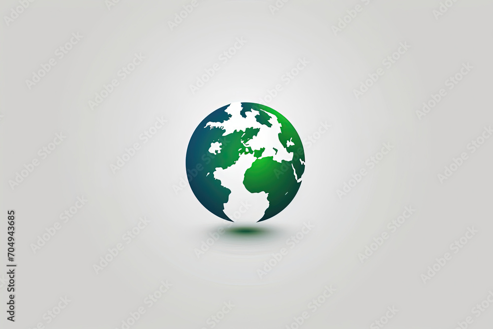 Elegant and unique earth logo. Elegant and unique earth logo.