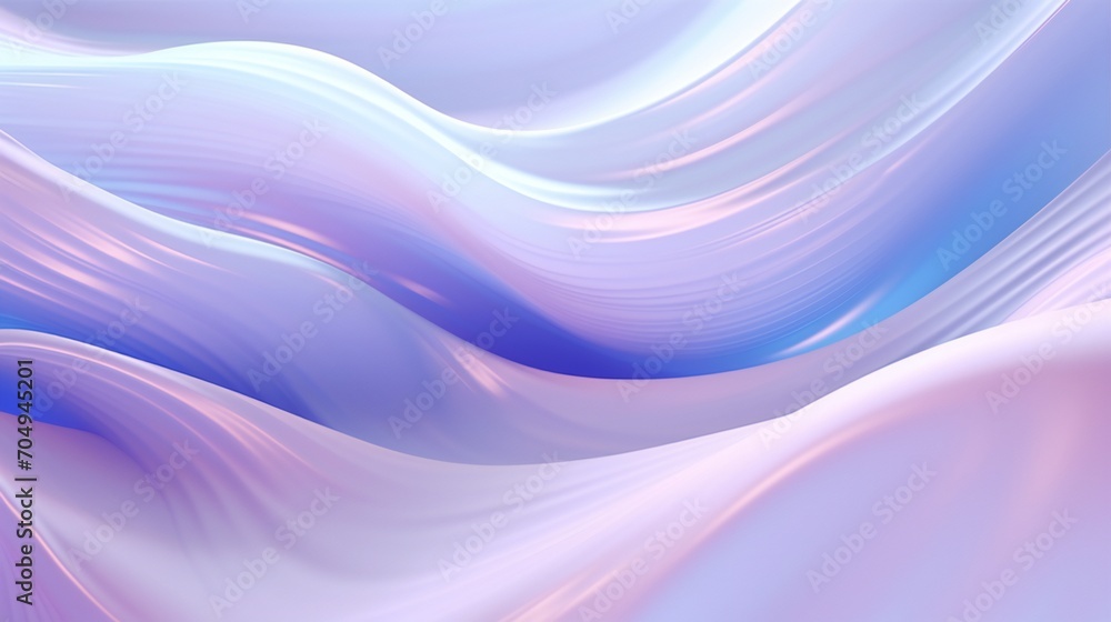 Abstract 3D-rendered waves ebb and flow, creating a tranquil and mesmerizing digital seascape Abstract 3D-rendered waves ebb and flow, creating a tranquil and mesmerizing digital seascape