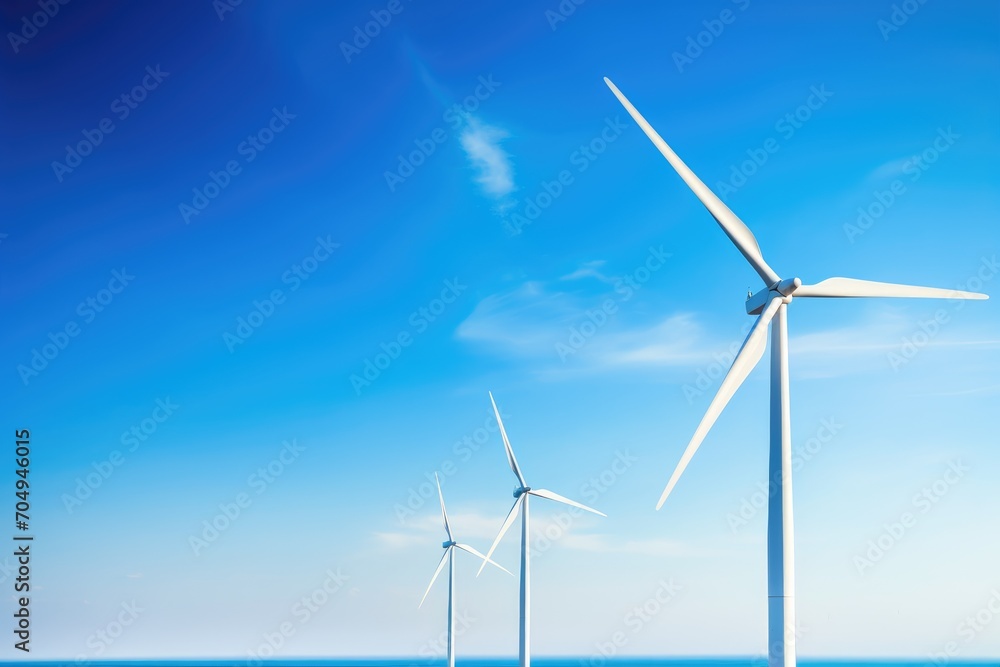 windturbin wind power energy concept