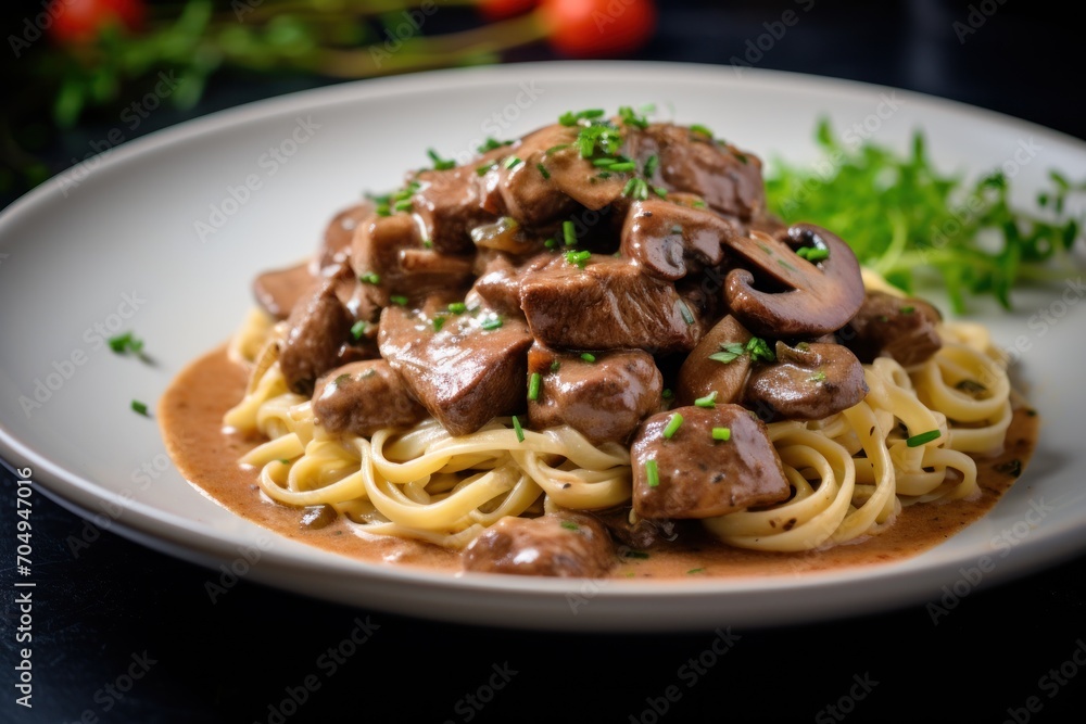 a close up of a plate of food on a plate of food on a plate of food on a table. a close up of a plate of food on a plate of food on a plate of food on a table.