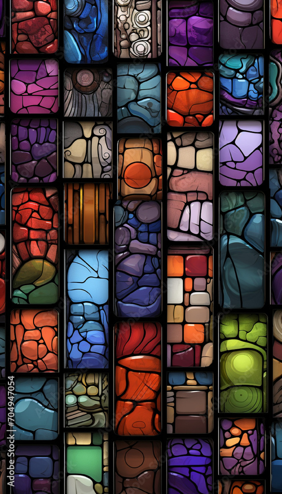 stained glass window mobile wallpaper