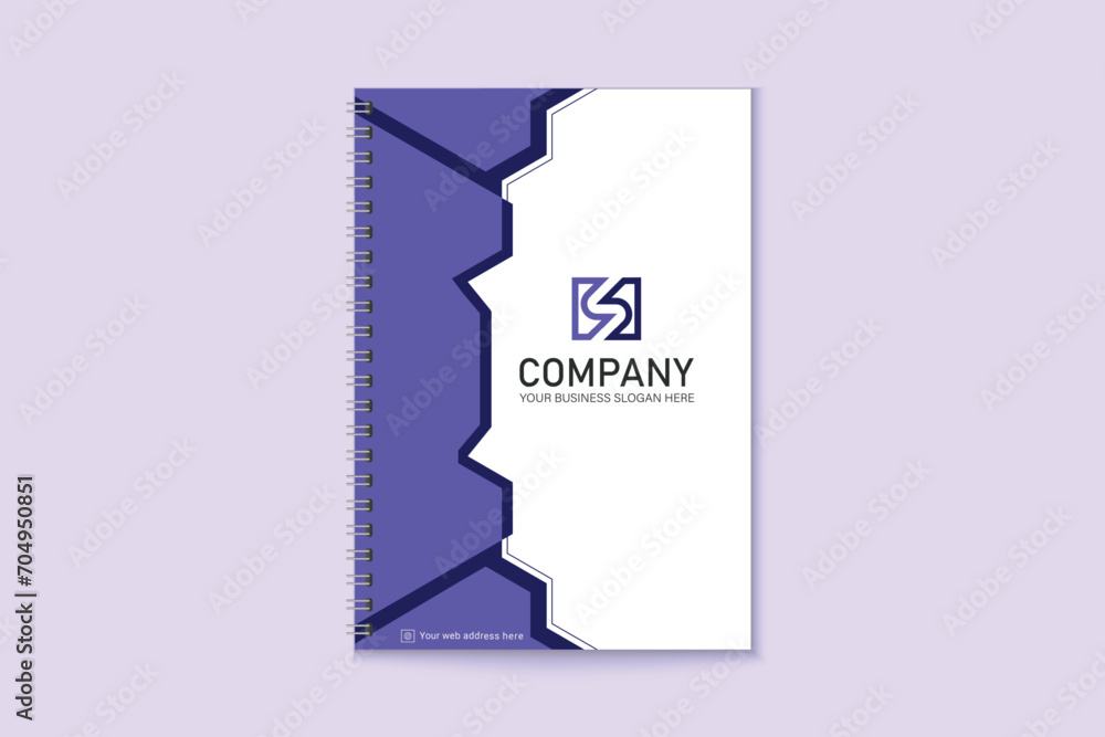 Official paper document notebook cover design Official paper document notebook cover design
