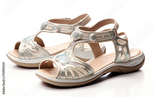 Gossamer Glide sandal pair.