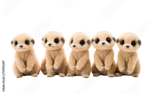 Meerkat Toddler Toys isolated on transparent Background © Sehar