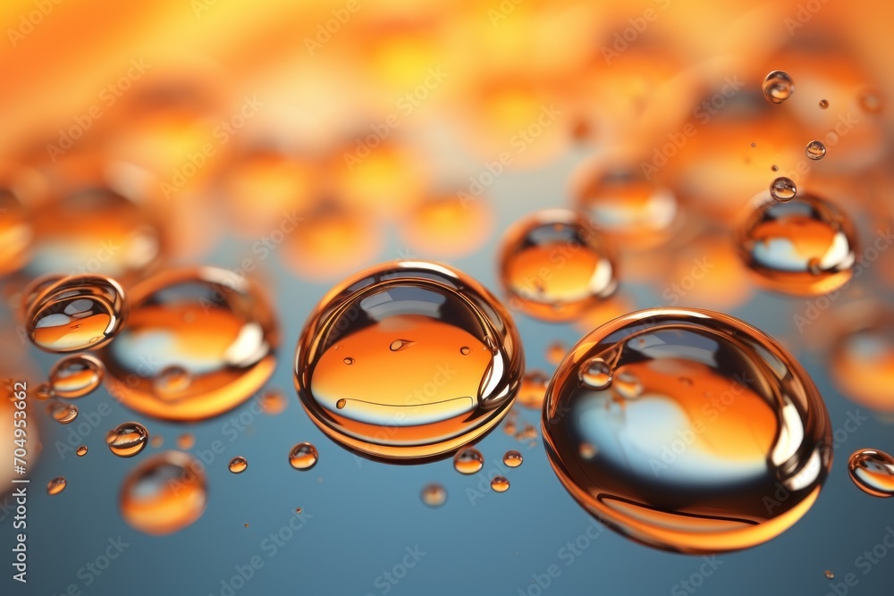 a close up of a water drop of water on a surface of water with a drop of water on top of it. a close up of a water drop of water on a surface of water with a drop of water on top of it.