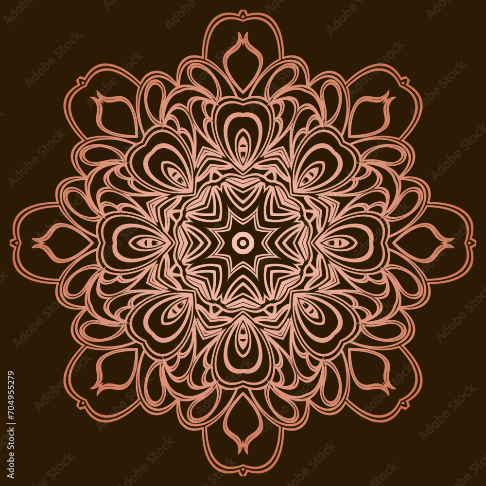 Mandala background. Style Decorative mandala. Vector Mandala background. Style Decorative mandala. Vector