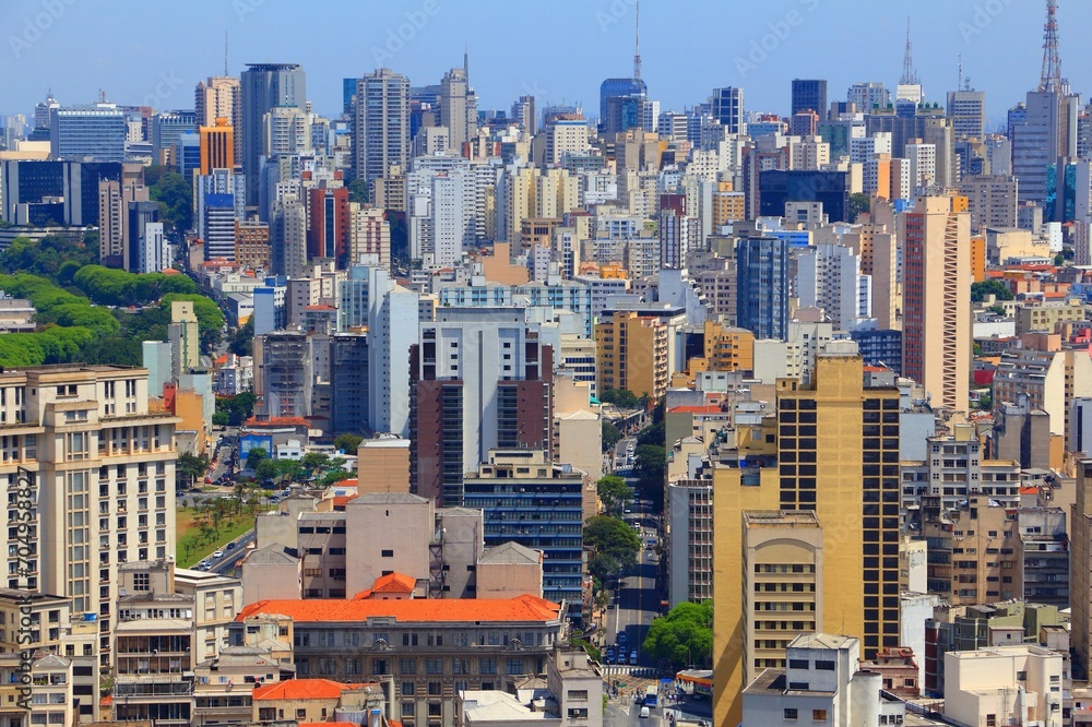 Bela Vista district of Sao Paulo city, Brazil