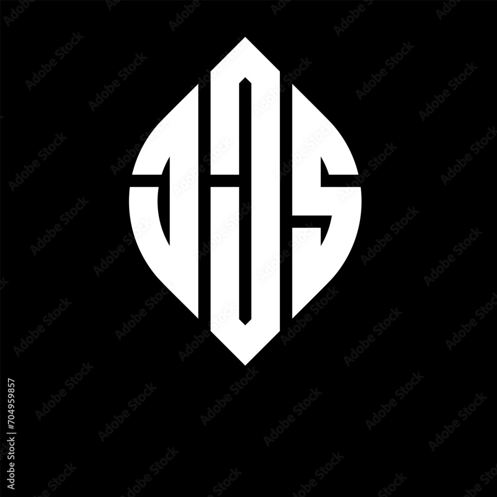 JJS circle letter logo design with circle and ellipse shape. JJS ellipse letters with typographic style. The three initials form a circle logo. JJS circle emblem abstract monogram letter mark vector. JJS circle letter logo design with circle and ellipse shape. JJS ellipse letters with typographic style. The three initials form a circle logo. JJS circle emblem abstract monogram letter mark vector.
