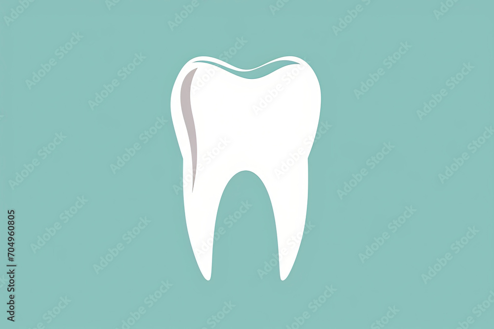 Beautiful and stylish tooth logo. Beautiful and stylish tooth logo.