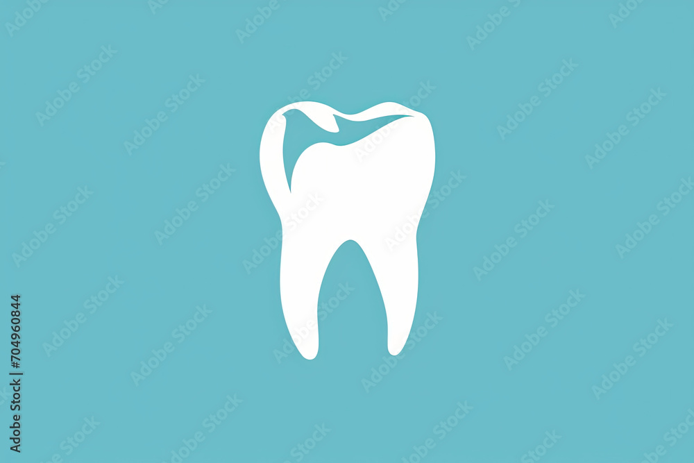 Beautiful and stylish tooth logo. Beautiful and stylish tooth logo.