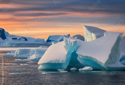 Arctic Elegance Majestic Frozen Wonders © Patryk